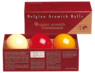 Super Aramith Tournament Carom Set Pool Cue