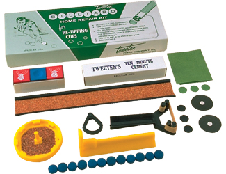Tweeten Repair Kit Pool Cue