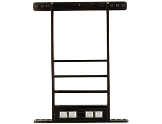 Wall Rack - 6 Cue w/ Score Counter Pool Cue