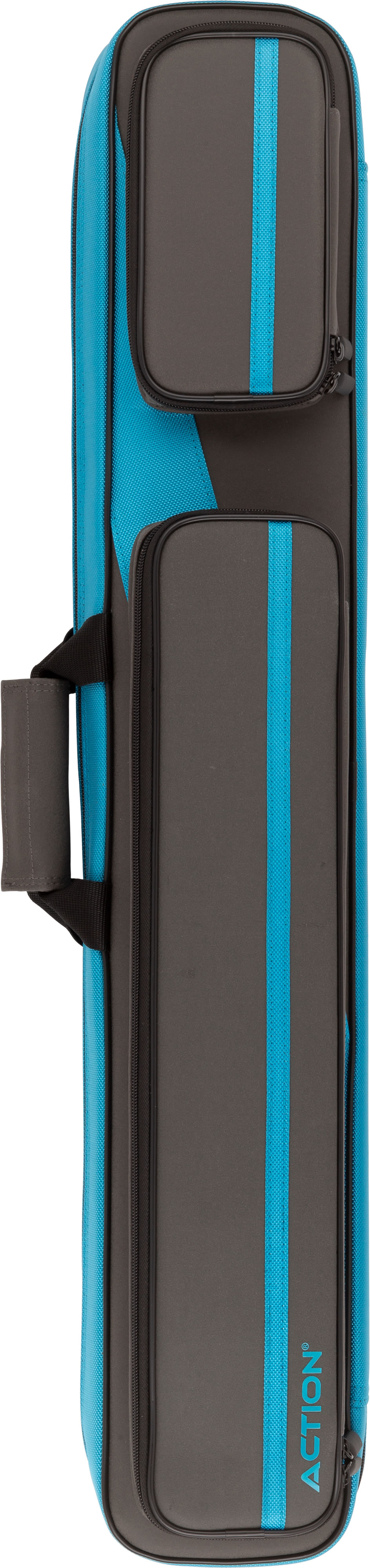 Action Soft Case - 3x5 - Blue - Backpack Straps Pool Cue