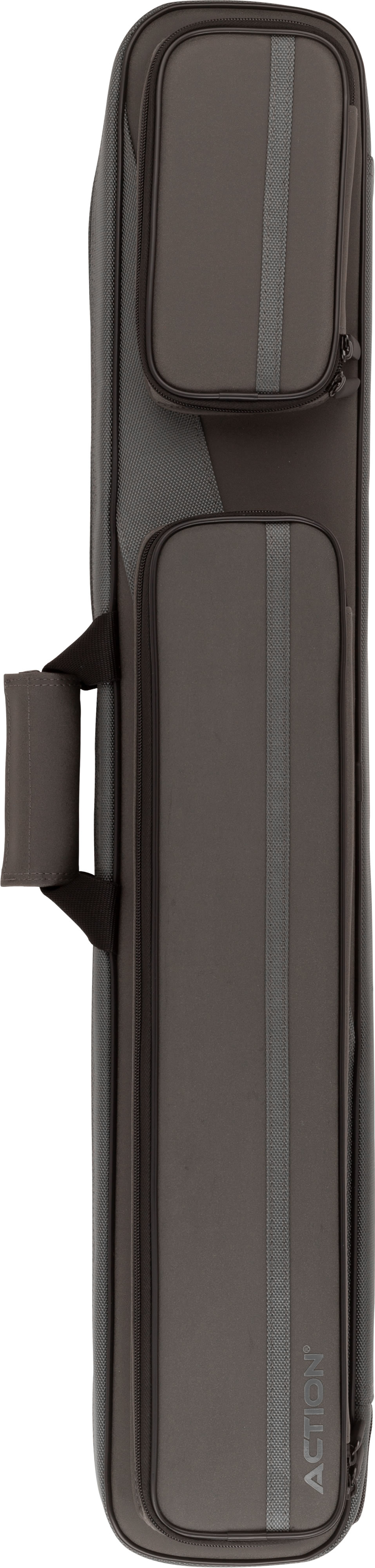 Action Soft Case - 3x5 - Grey - Backpack Straps Pool Cue