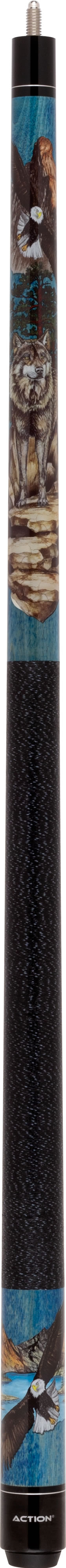 Action Adventure ADV122 Wolf Eagle Cue Pool Cue