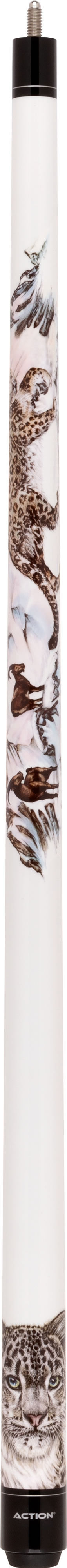 Action Adventure ADV124 Snow Leopard Cue Pool Cue