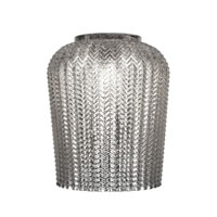 9" Silver Textured