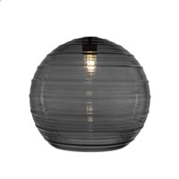 14" Smoke Ribbed